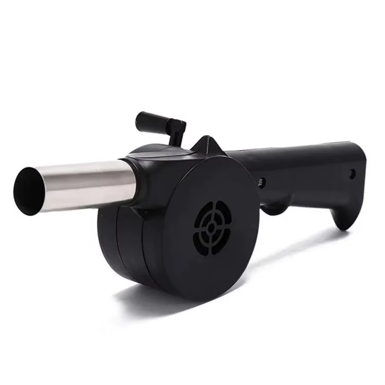 Ventilateur de barbecue portable à manivelle, souffleur d'air, outils de soufflet de feu, pique-niqu