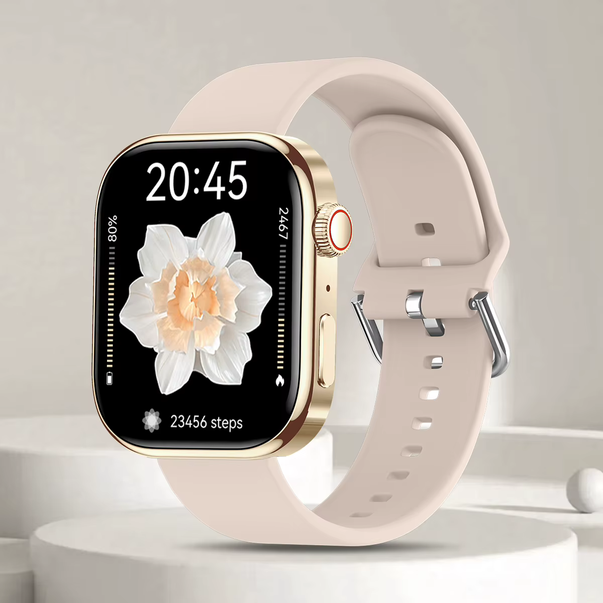 Nouvelle montre connectée électronique avec écran HD de 2,01 pouces, surveillance de la fréquence ca
