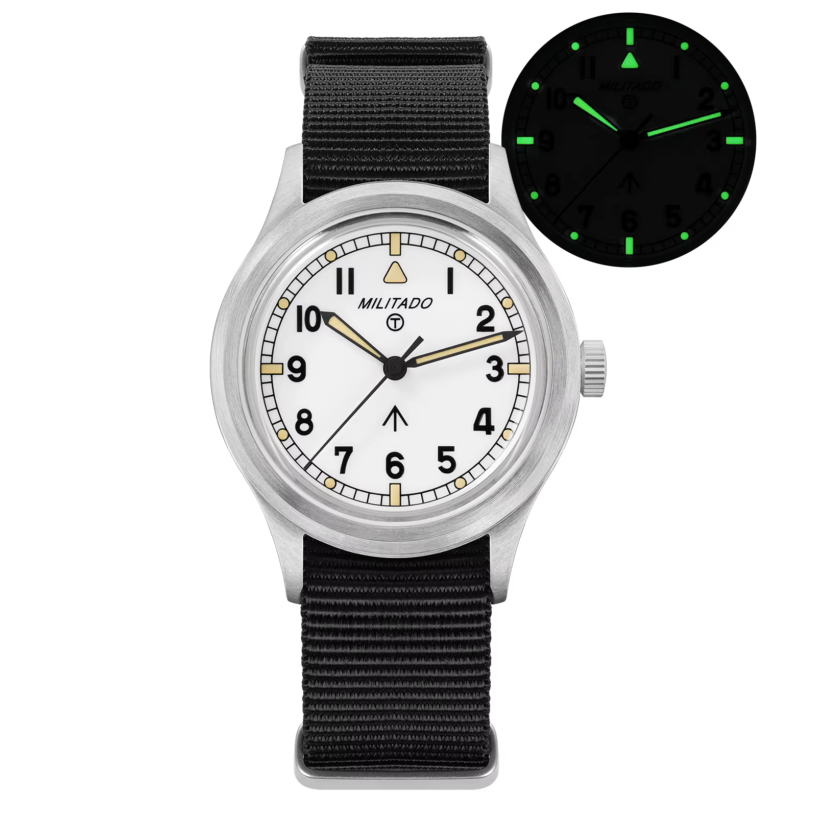 Militado ML22 nouvelles montres pour hommes Miyota 2035 montres à quartz K1 montre-bracelet vintage 