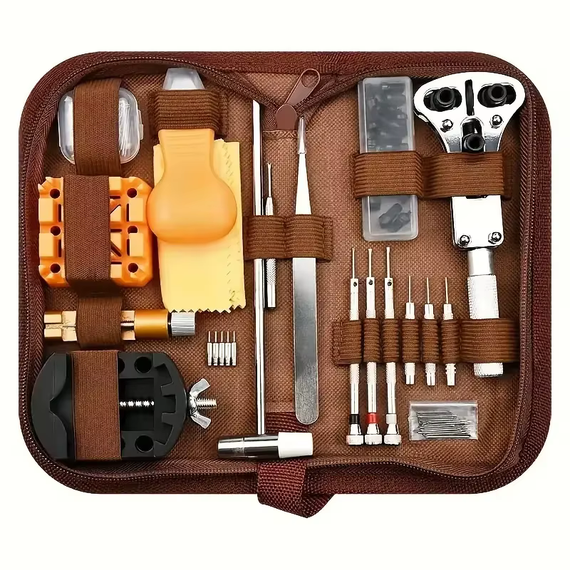 168 Kit de réparation de montres-Kit de tige de démontage et d'ouverture de boîtier, adapté à la rép