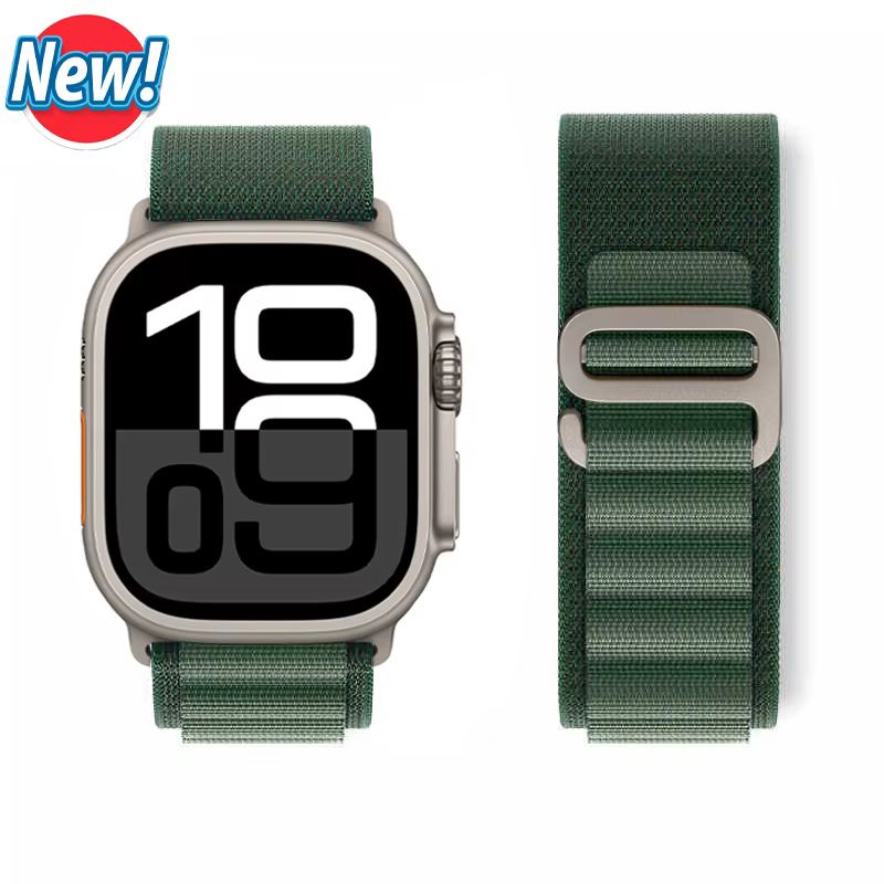 Bracelet Trail Alpine Loop 2025 pour Bracelet de montre Apple Ultra 3 2 49mm 46mm 45mm 44mm 42 40 41
