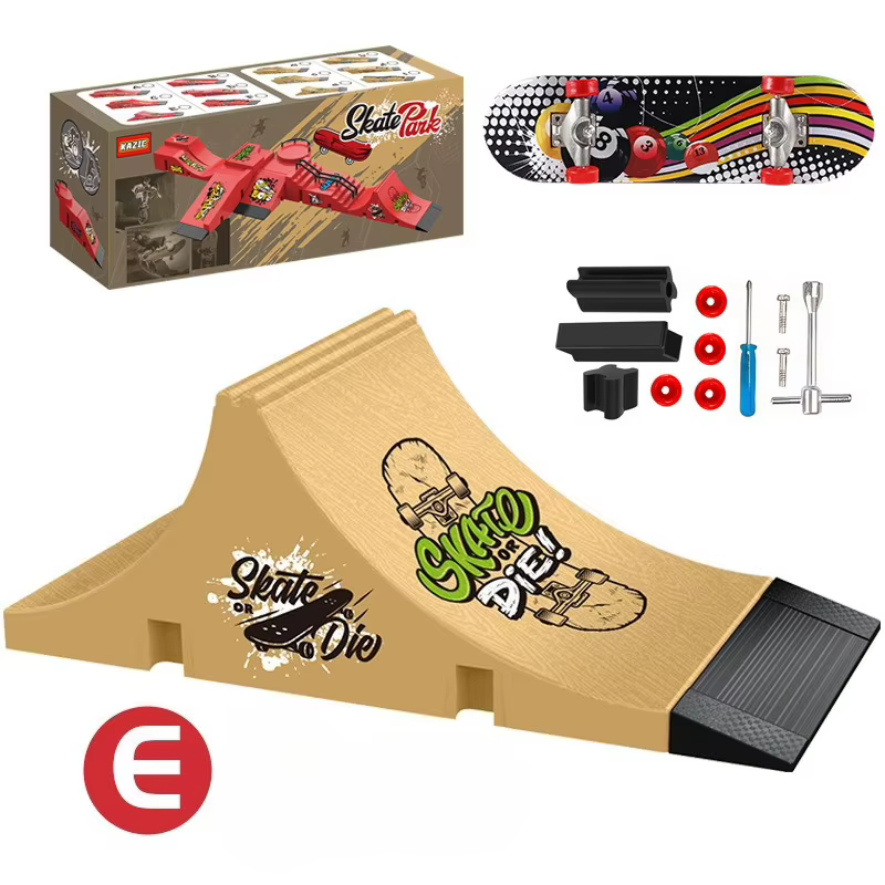Skateboard à doigts professionnel, bricolage, rampe de parc, accessoires, technologie, scène de pont