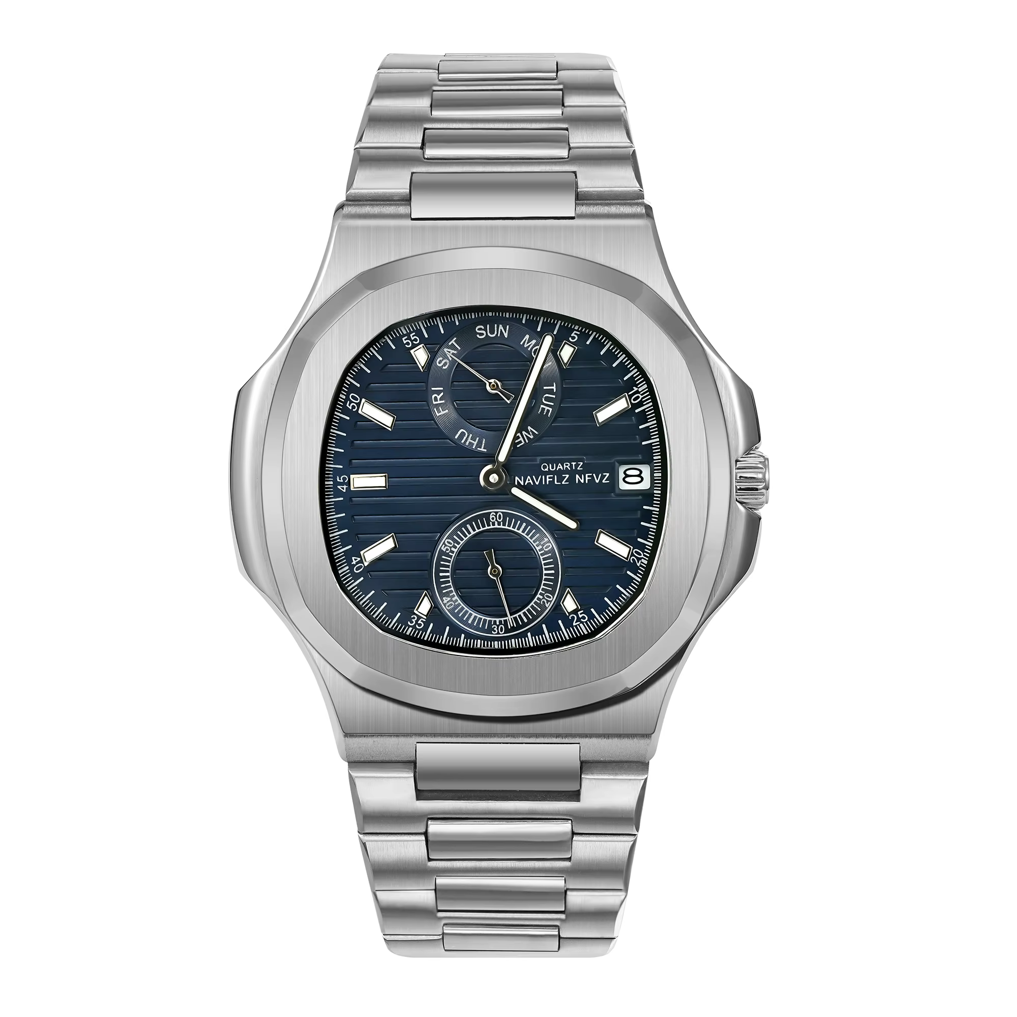 Montres pour hommes, marque de luxe haut de gamme, chronographe, montre de sport, montre à quartz en