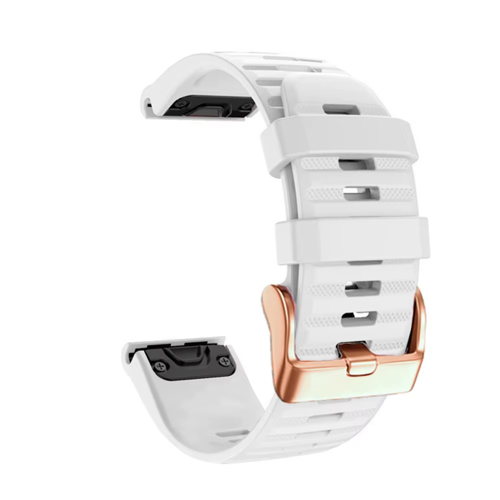 Bracelet de montre intelligente à boucle en or Rose, 20mm, pour Garmin Fenix 7S 6S Pro 5S Plus Insti