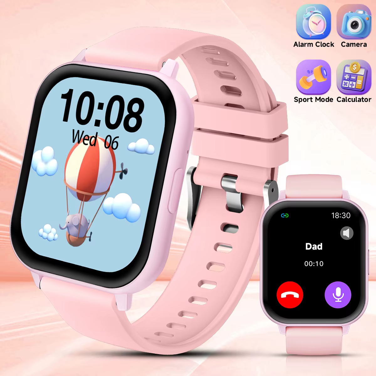Nouvelle Montre Connectée 2026 avec Grand Écran HD 1,83'', Appel Bluetooth, Suivi du Sommeil, Montre