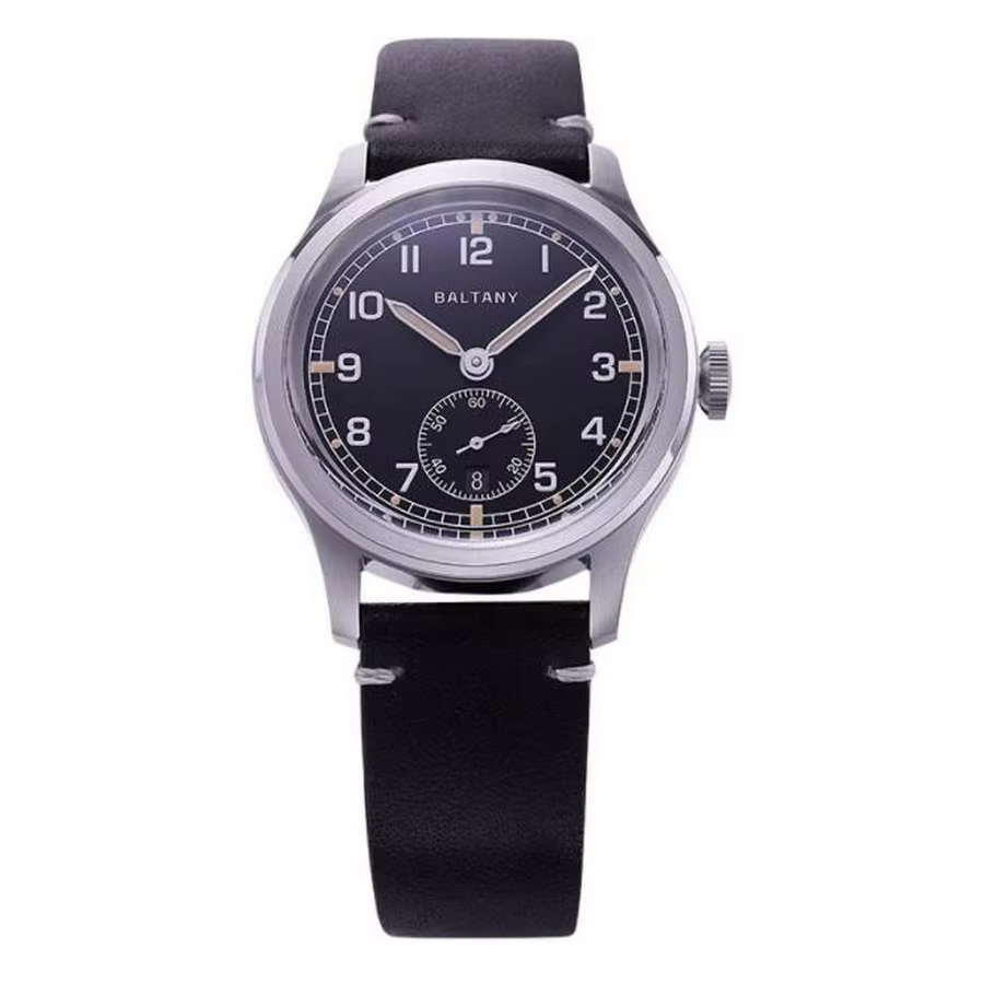 Baltany – montre automatique pour hommes, 39mm, montre-bracelet mécanique, miroir saphir, lumineux, 