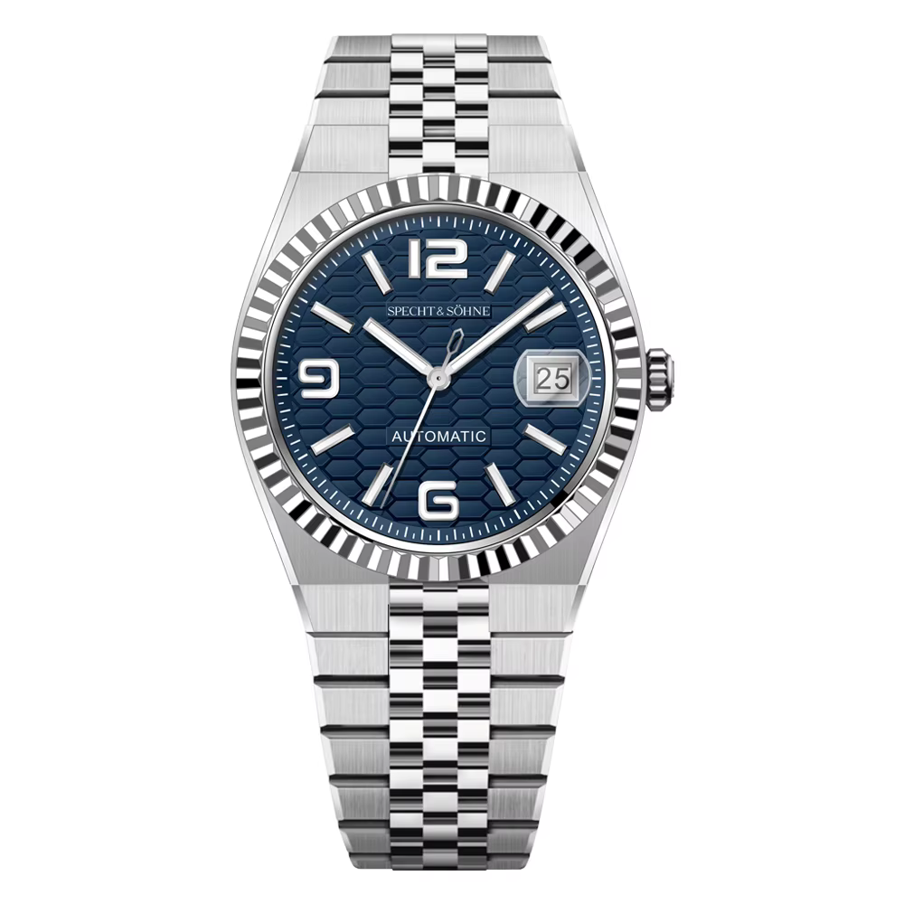 2025 Specht & Söhne montre mécanique automatique pour hommes japon mis5 8215 Movt montre en acier in