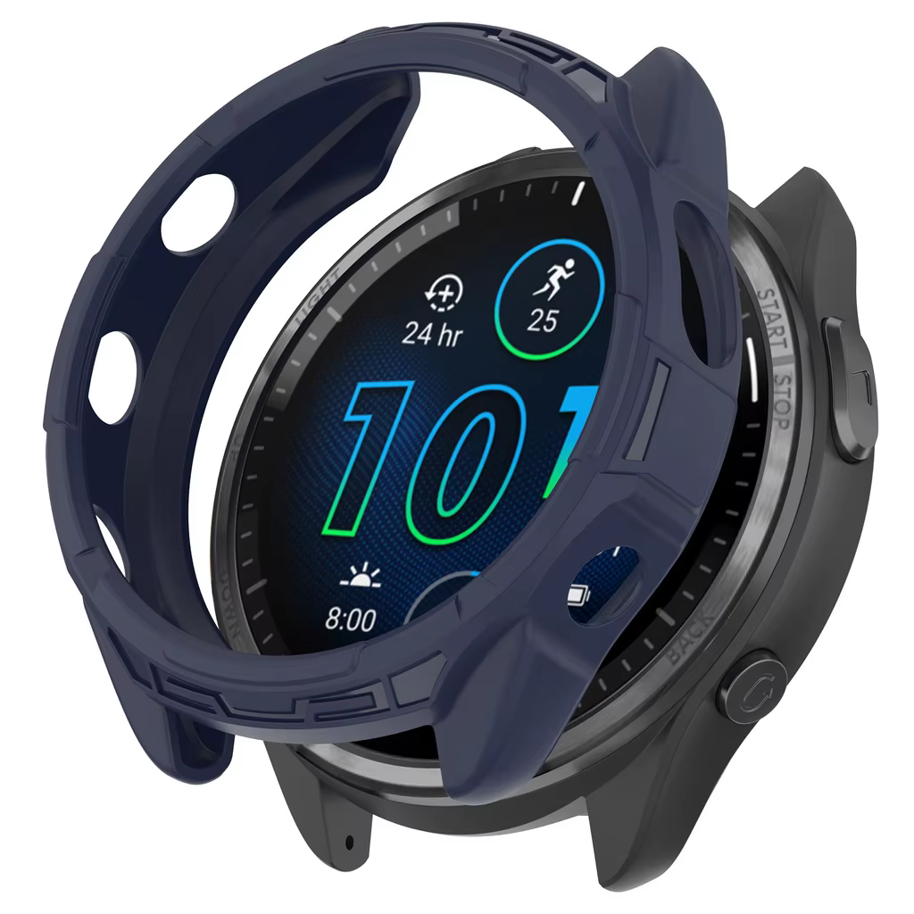 Coque souple en TPU pour montre intelligente Garmin Forerunner 255 265 265s 965 955, cadre de protec