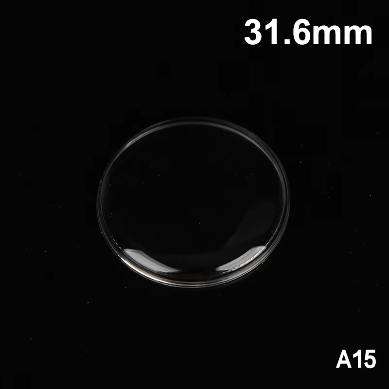 Verre acrylique pour montre 28MM-32.2MM, lentille de montre en verre organique, pièces de rechange p