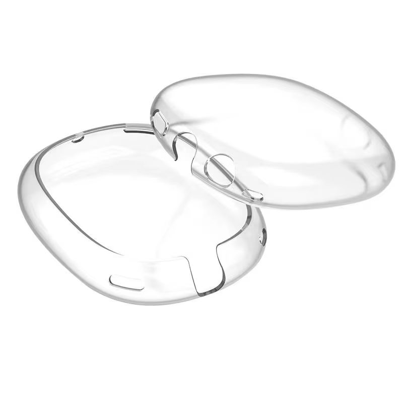 Pour AirPods Max étui Transparent souple TPU anti-rayures housse de protection pour Apple AirPods Ma