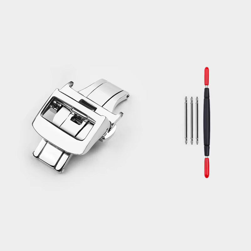 Boucle de montre à fermoir papillon 16/18/20mm, pour montre Jaeger LeCoultre, bracelet en cuir de va
