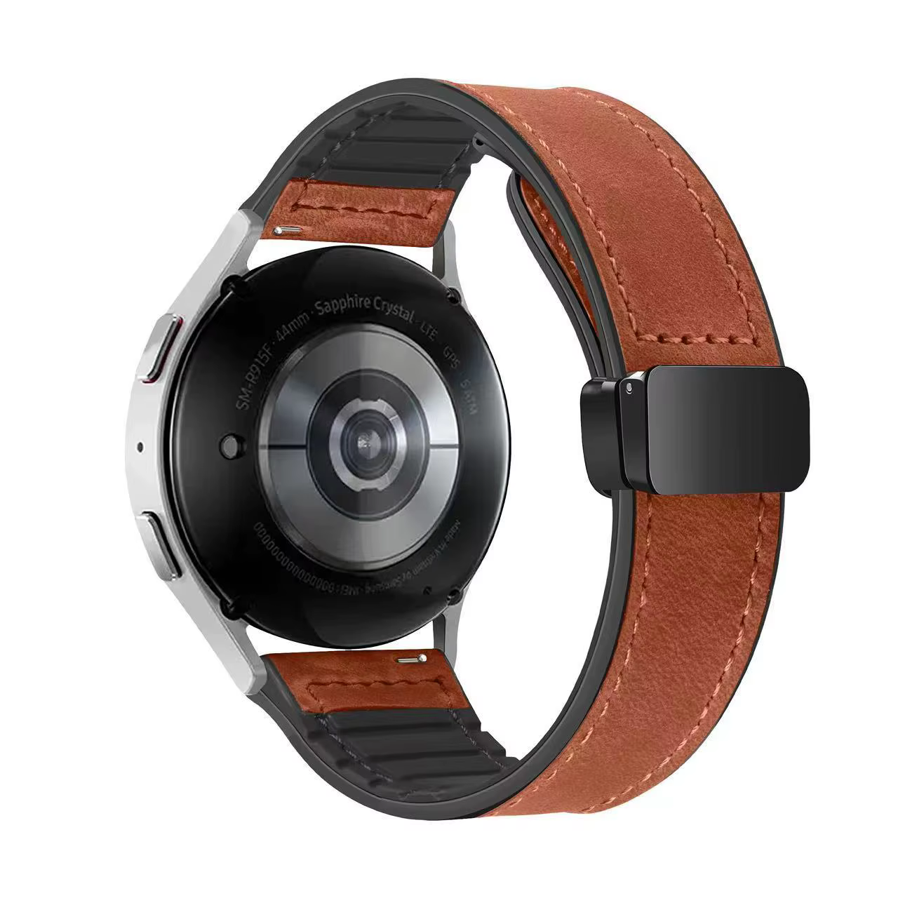 Bracelet en cuir et silicone pour Huawei Watch GT 6 5 4 46mm 41mm, bracelet de poignet pour Huawei G