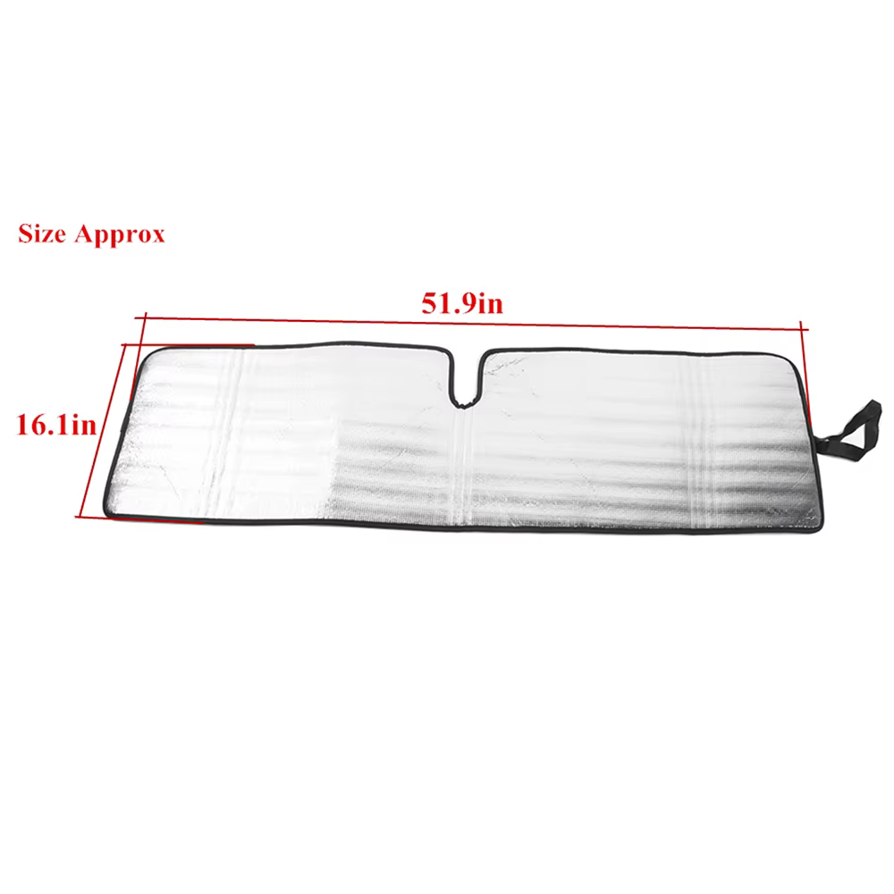 Pare-Soleil Avant Anti-UV pour Jeep Wrangler TJ 1997-2006 JK 2007-2017, Accessoires d'Nikde Voiture