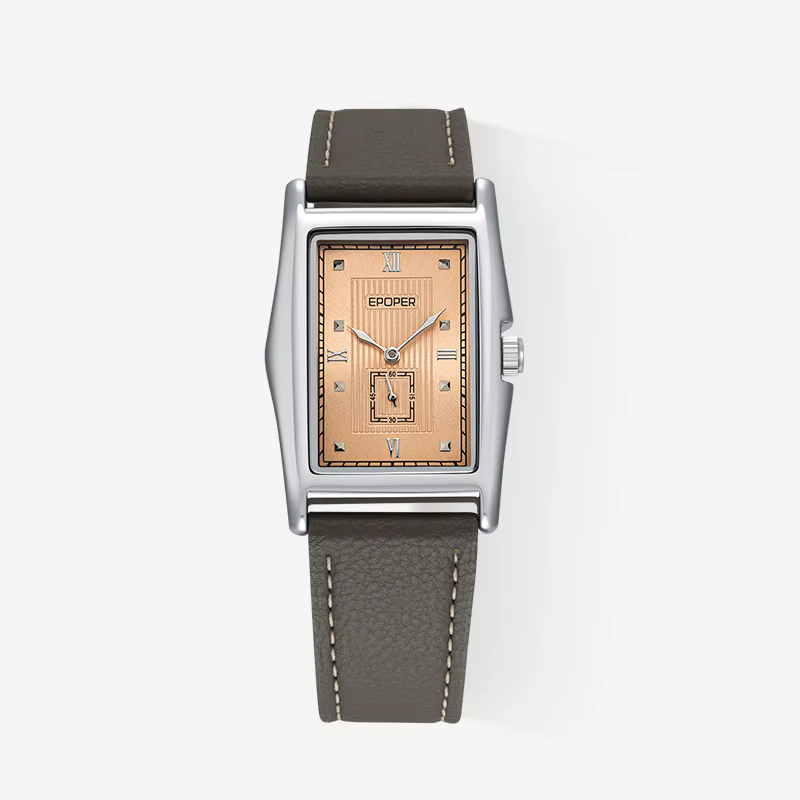 Nouvelle montre pour hommes et garçons, montre-bracelet vintage à quartz, montre en acier inoxydable