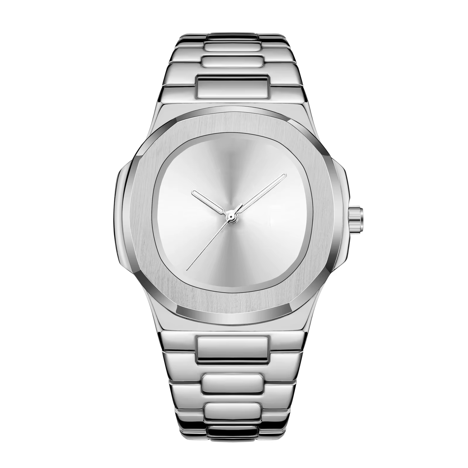 Montre-bracelet pour homme, avec un cadran de forme irrégulière, au style rétro et élégant, bracelet