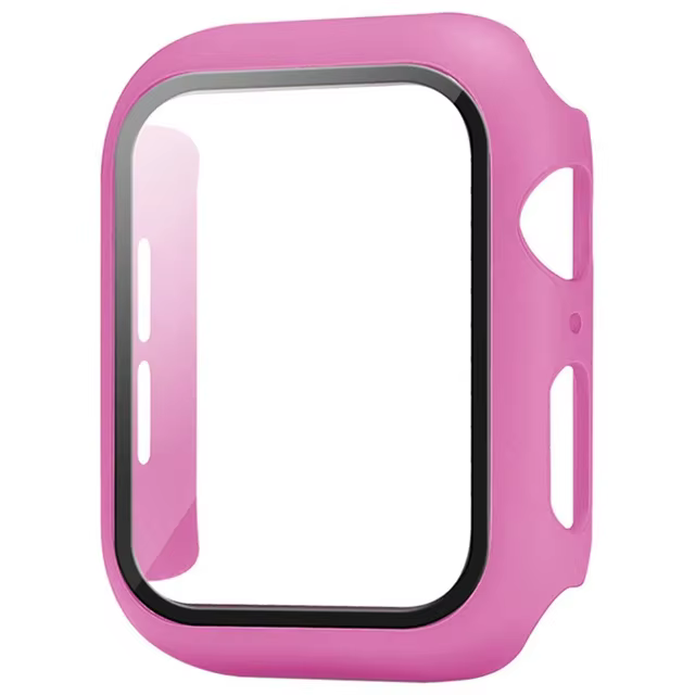 Verre + couvercle pour boîtier de montre Apple 10 9 8 7 6 SE 5 accessoire iWatch protecteur d'écran