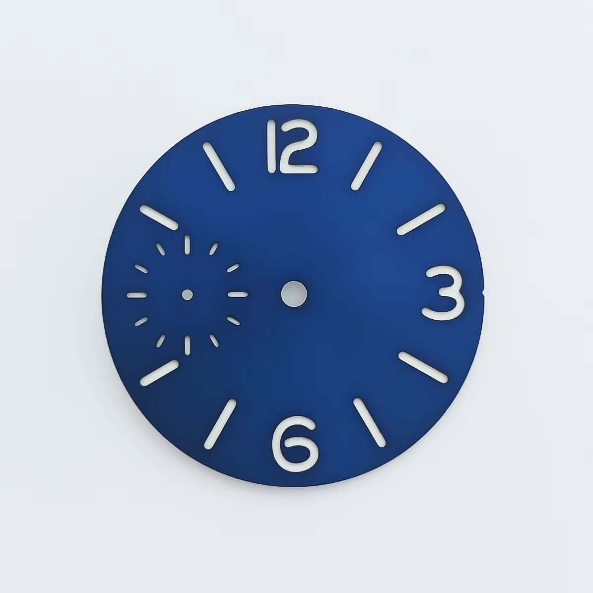 NEITON – cadran de montre noir bleu vert blanc, 37mm, adapté au mouvement ETA 6497 ou Seagull ST3600