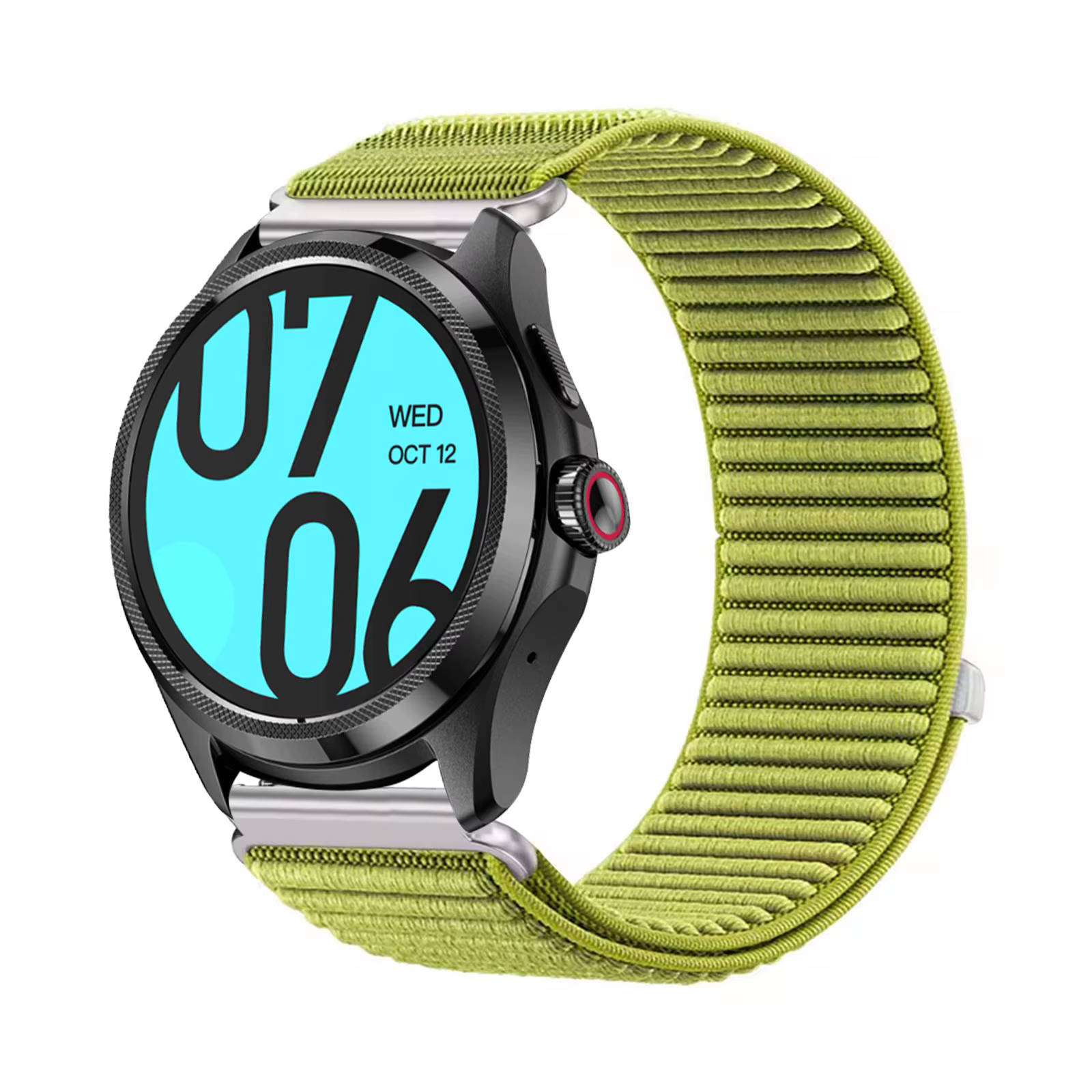 Bandes en nylon pour TicWatch Pro 5, bracelet élastique en nylon velcro souple