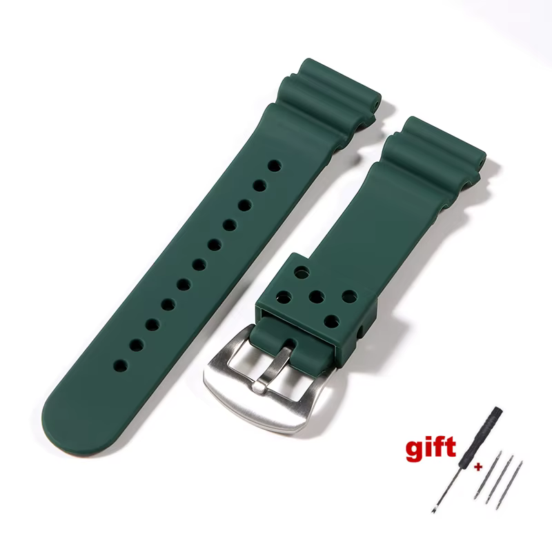 Bracelet de montre étanche pour SeATM Prospex SRP777J1, bracelet de plongée en silicone pour SeATM N