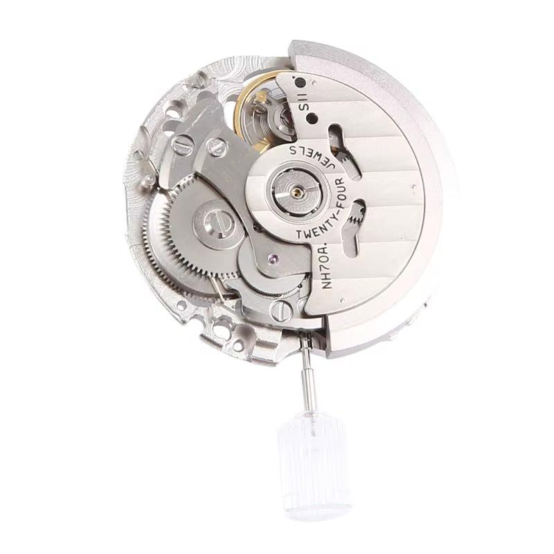 Mouvement de montre automatique AFOURT-Japan NH70/NH70A, 21600 BPH, 24 rubis, haute précision, compa
