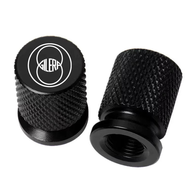 Capuchons de valve de pneu, accessoires de moto, 2 pièces, pour Gilera GP800 Fuoco Nexus 500 Runner