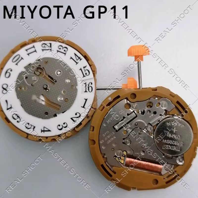 Accessoires de montre japonais, mouvement électronique, tout neuf et original, mouvement Yota GP11,