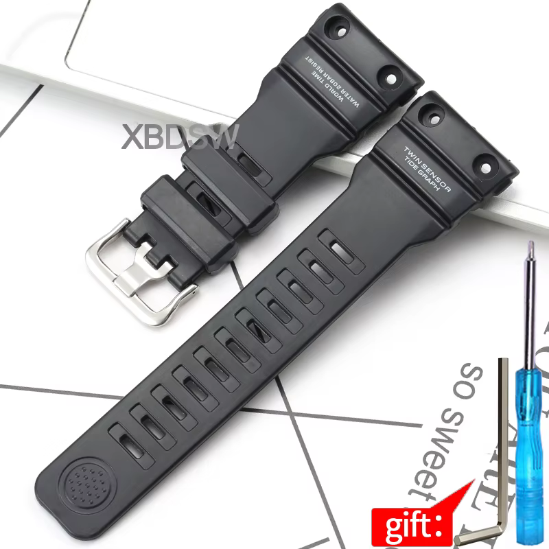 Bracelet de montre pour g-shock GN1000 GN-1000, en résine, Sport, étanche