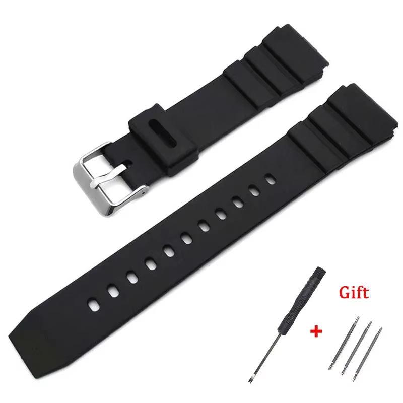 Bracelet en silicone pour mol 18mm 20mm 22mm 24mm 26mm 28mm, bracelet de montre en caoutchouc étanch