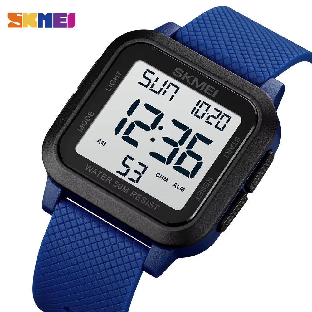 SKMEI 1894 montre militaire étanche pour hommes électronique antichoc numérique sport hommes montres