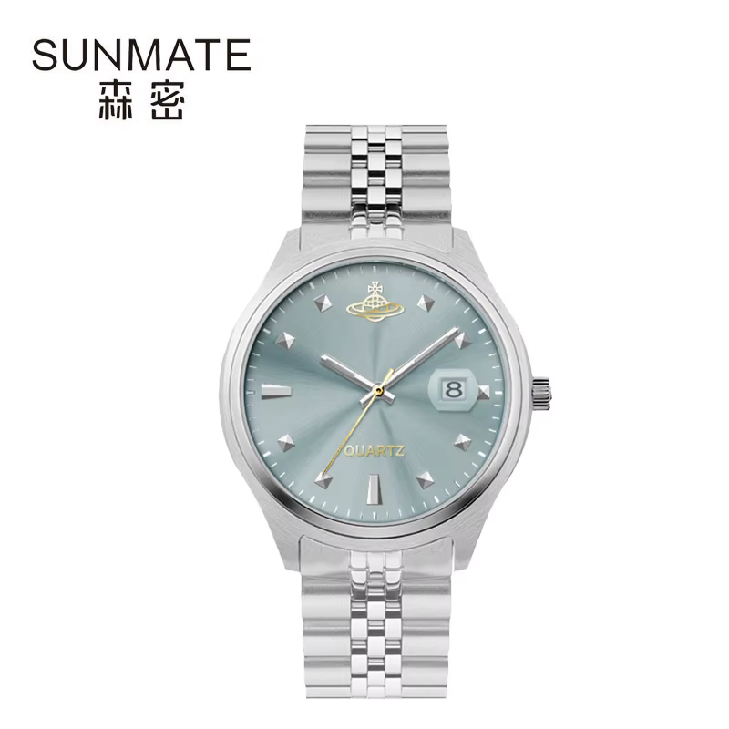 SUNMATE montre femme élégante et à la mode marque de luxe originale montre à Quartz pour femme Date