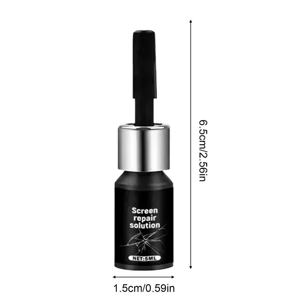 Liquide de réparation de verre professionnel universel rapide 5 ml pour la maison, pour montres, vit