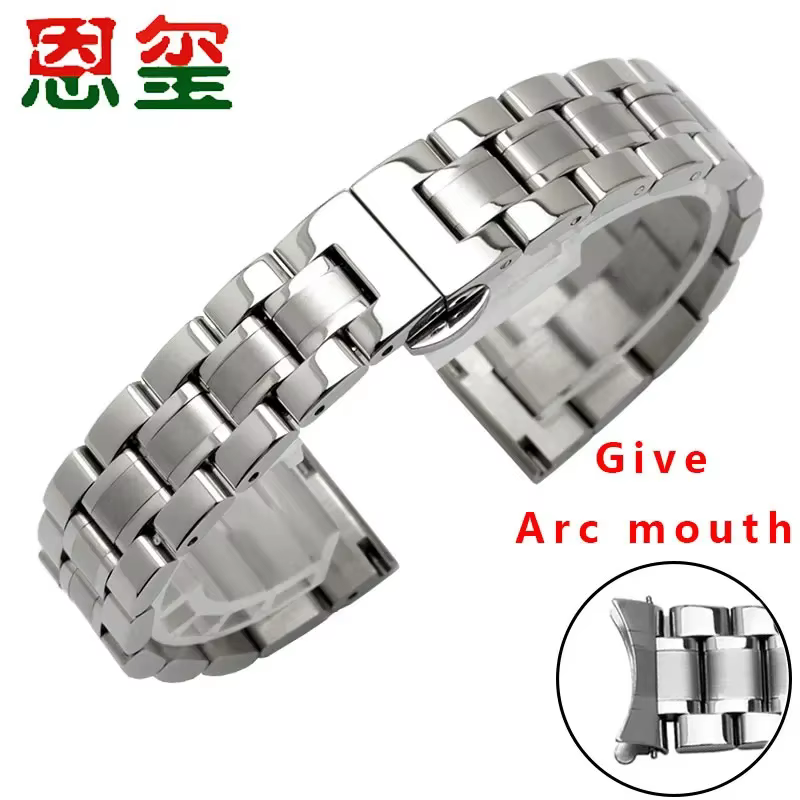 Bracelets de montre en acier inoxydable, 12mm 14mm 15mm 16mm 17mm 18mm 20mm 21mm 22mm 23mm, bracelet