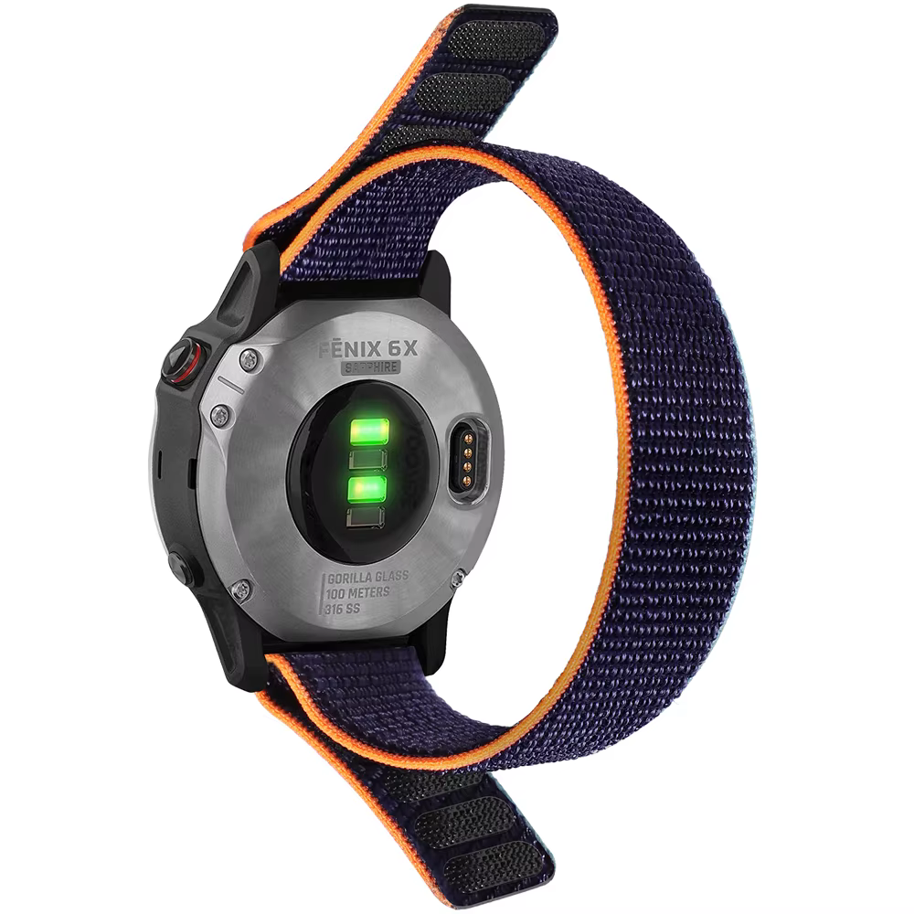 YAYUU 20 22 26mm boucle bracelet de montre en Nylon pour Garmin Fenix 7X 6X Pro 7 7S 6 6S 5X 5 5S Pl