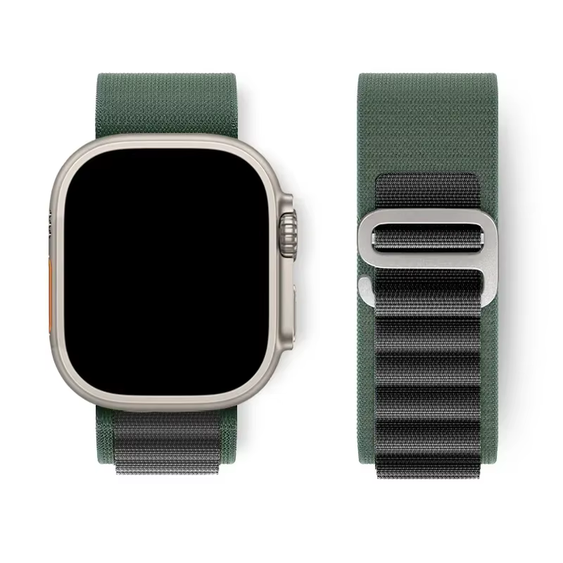 Bracelet Alpine pour Apple Watch Band Ultra 2 3, 45mm 49mm 42mm 46mm 44mm 41mm 40mm, Iwatch Series 1