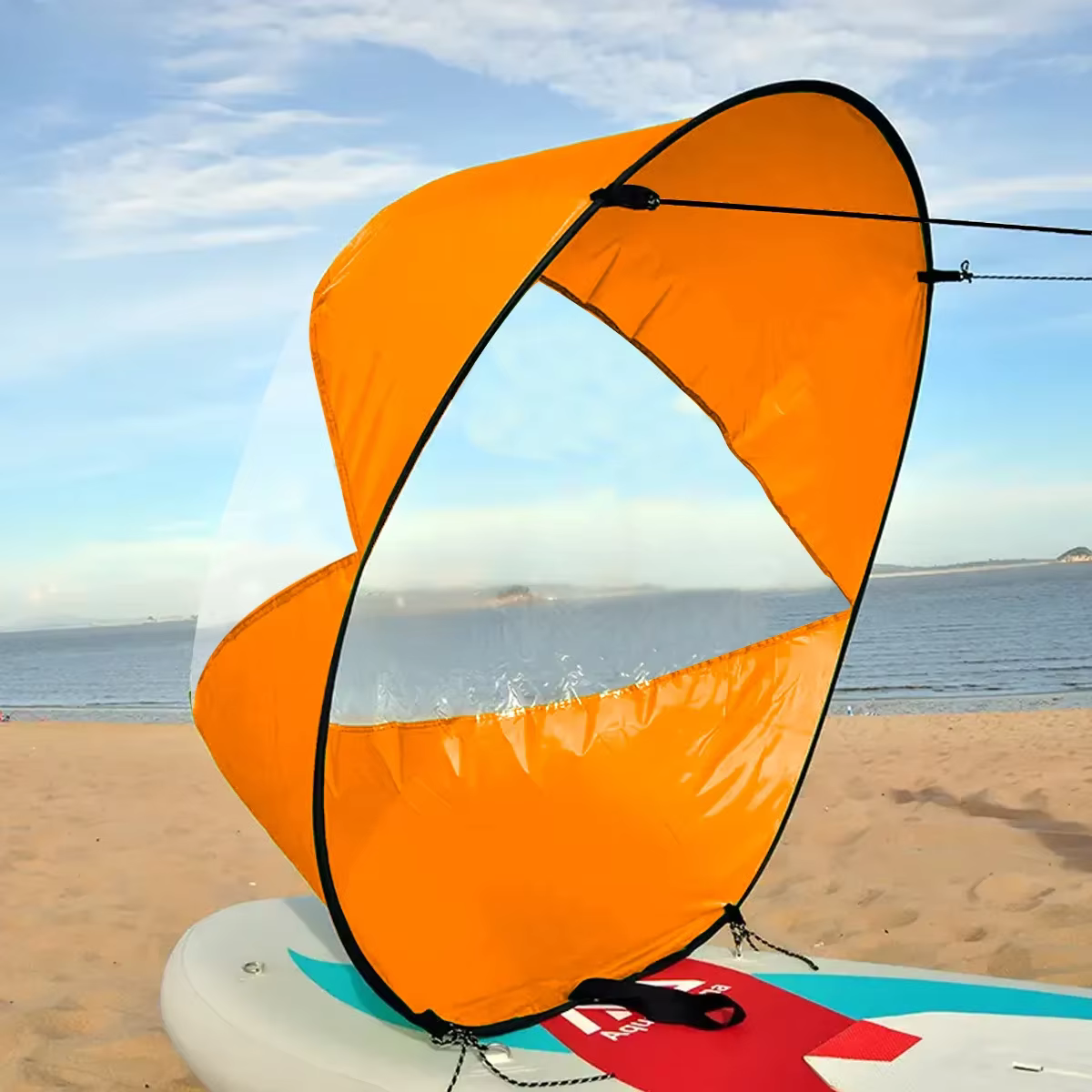 Voile à vent pour planche de SUP et kayak, 42 pouces, accessoire pour paddleboard, accessoires de SU