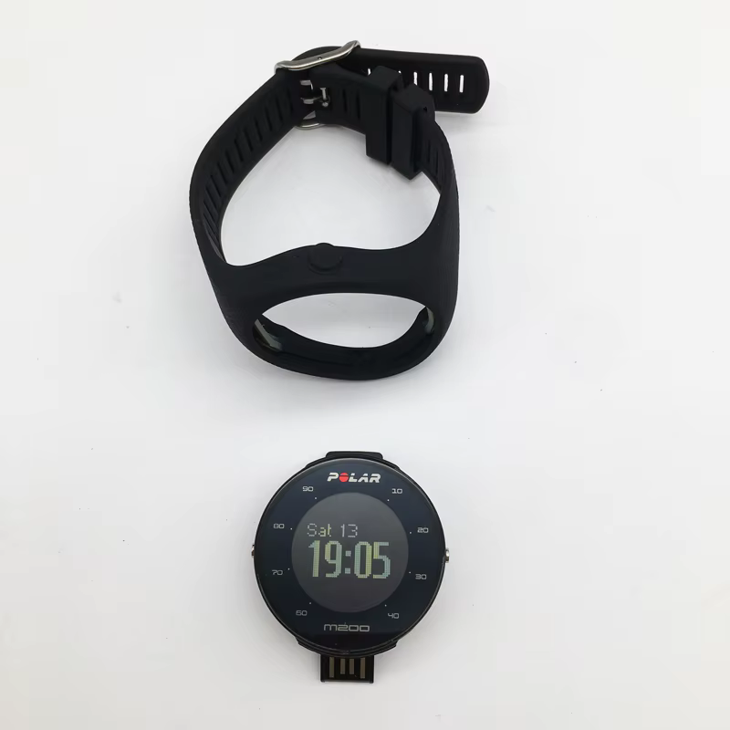 Polar-Montre de sport M200, GPS, moniteur de fréquence cardiaque, d'occasion, course à pied, cyclism