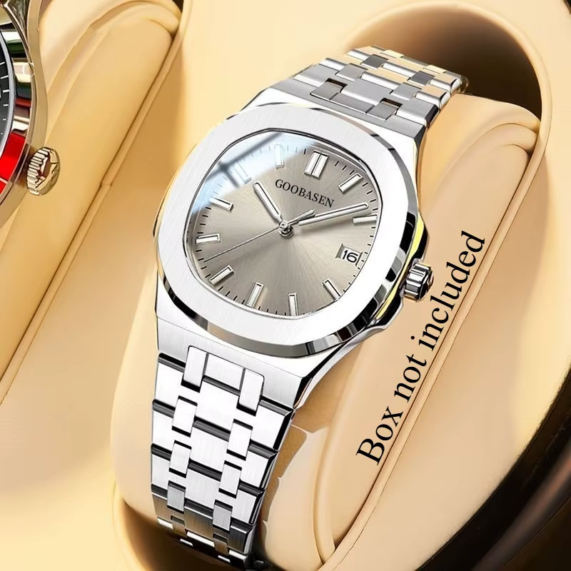Nouvelle montre automatique pour femmes et hommes, montres lumineuses pour hommes, bracelet en acier