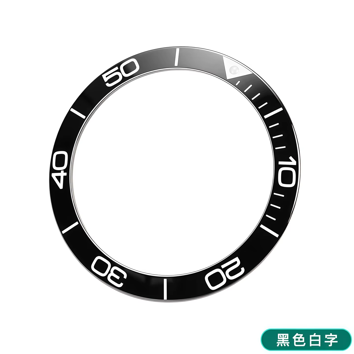 Pour Longines HydroConquest L3.781 remplacement d'insertion de lunette en céramique-montre pour homm