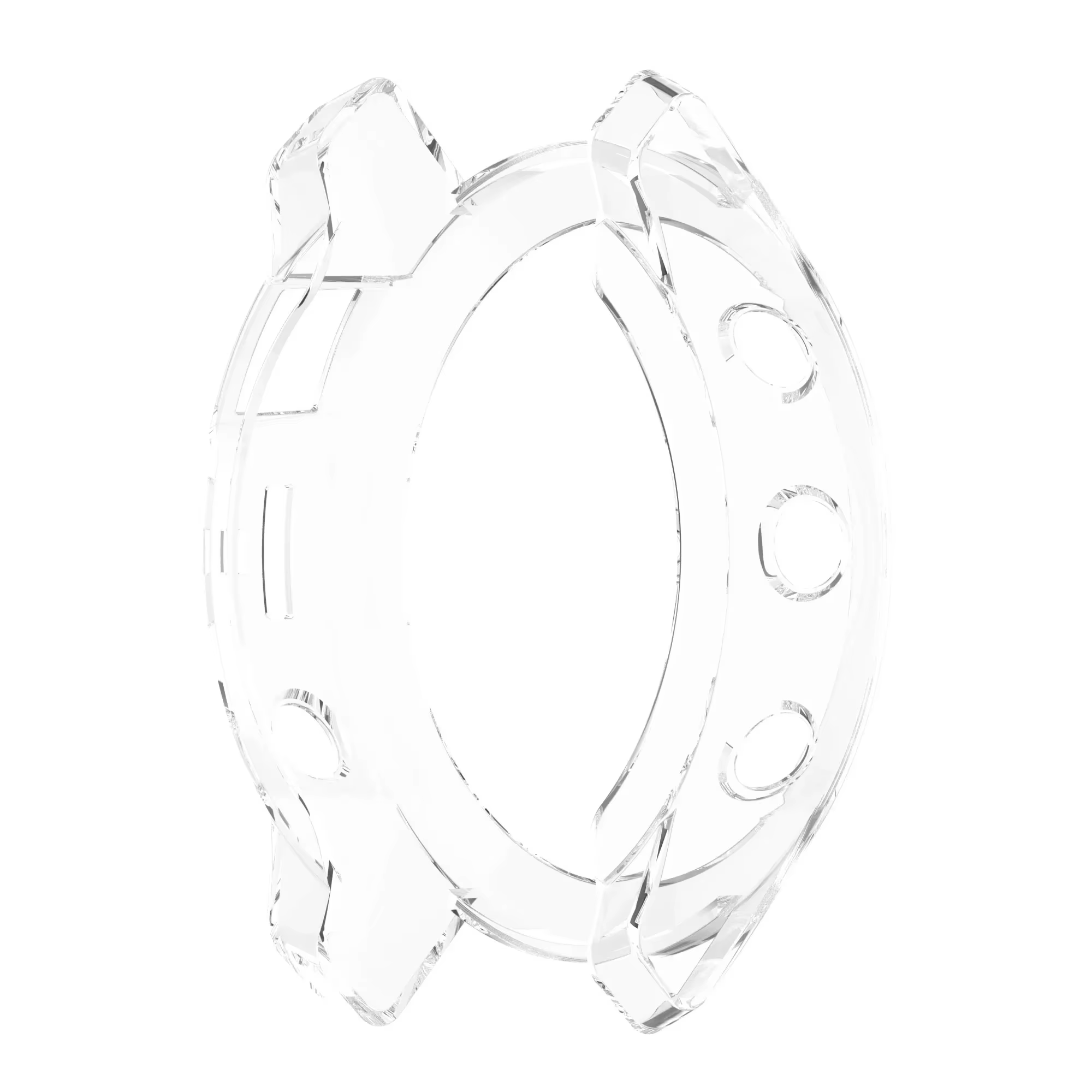 Coque transparente en TPU pour Garmin Fenix 6 6S 6X Pro 7 7S 7X Pro 5 5S 5X Plus, étui de protection