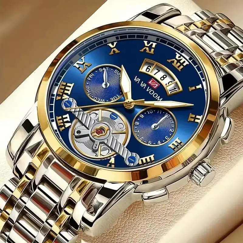 Relogio Masculino Top marque hommes montre de luxe en acier inoxydable Luminescence horloge décontra