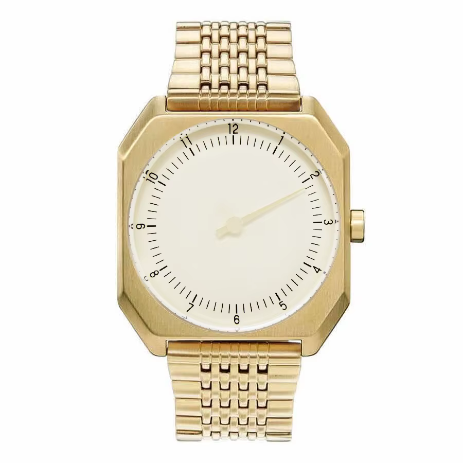 Montre créative de mode européenne et américaine de marque SKU, cadran carré, montre à quartz rétro 