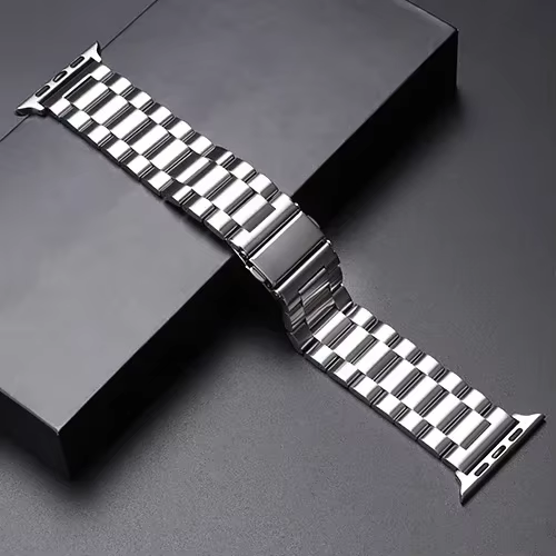 Bracelet en acier inoxydable pour Apple Watch Ultra 3 2 49 45 41 40 46 38 42 44mm, Bracelet métalliq