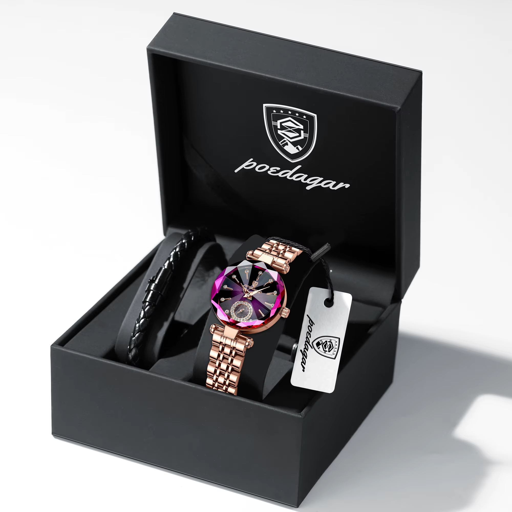 Montre de luxe POEDAGAR pour femmes, étanche, décontractée, à quartz, montre-bracelet pour femmes, h