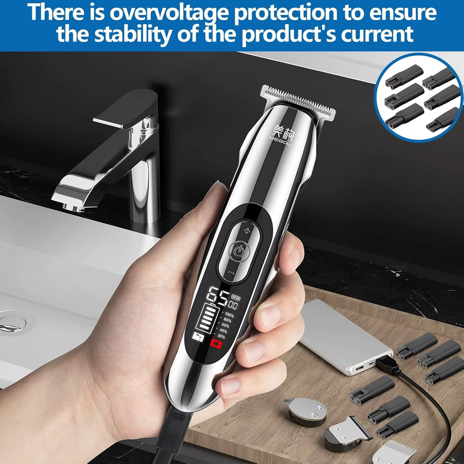 Adaptateur de chargeur USB de remplacement de type C Brangdy 6 pièces, adapté à tous les types de to