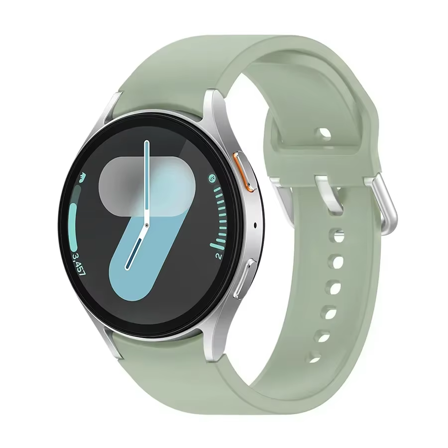 Bracelet en Silicone pour Samsung Galaxy Watch 7 6 5 4 FE 44mm 40mm 5 pro 45mm, Bracelet de sport 20
