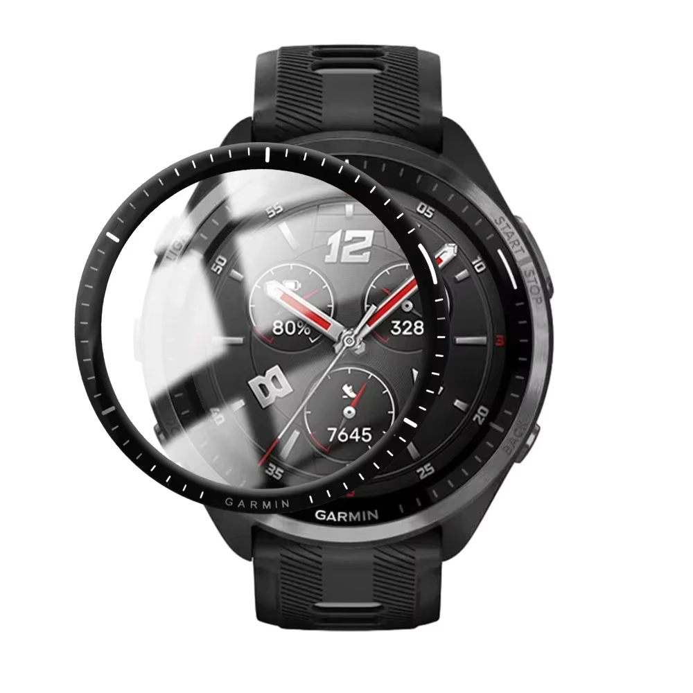 Protecteur d'écran en film incurvé 3D pour Garmin Forerunner 965, film de protection anti-rayures po