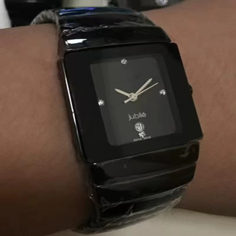 Montre originale pour hommes et femmes, style classique, cadran en céramique 39MM, mode simple, haut