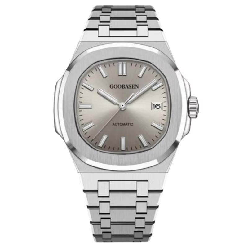 Nouvelle montre automatique pour femmes et hommes, montres lumineuses pour hommes, bracelet en acier