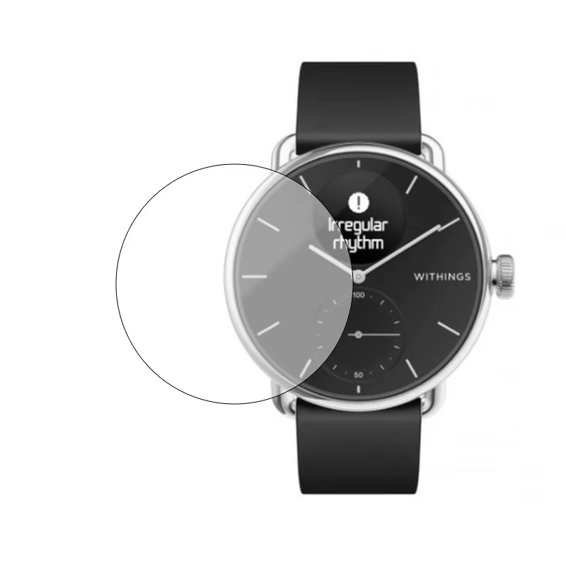 Film de protection souple pour Withings ScanWatch 2, 38mm 42mm/acier HR 36mm 40mm/Move/Light/Nova, p