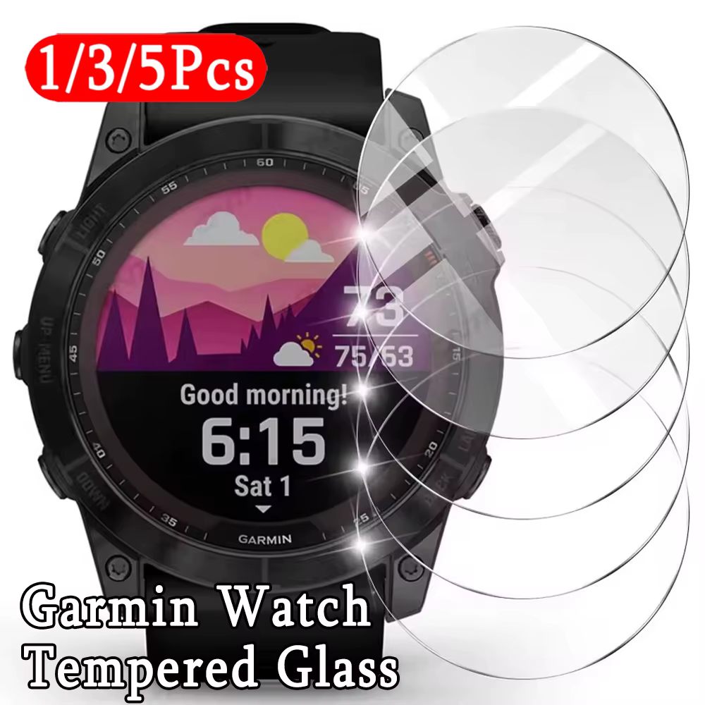 Protecteur d'écran pour montre Garmin Forerunner, 1 à 5 pièces, Film de protection en verre trempé p